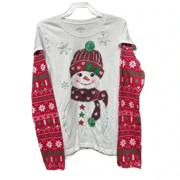 🌟 Holiday Time shirt size 14/16 🌟 - Picture 1 of 5